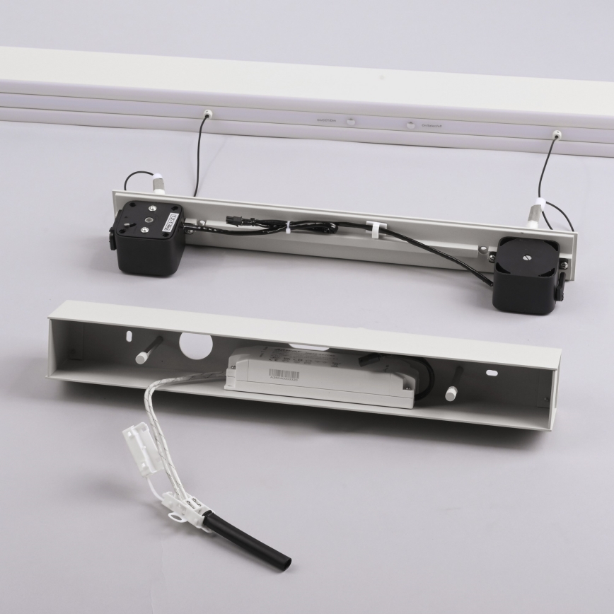 Schöner Wohnen 12577-16 - Suspension LED dimmable sur câble ADRIANA ROUND 2xLED/24W/230V 2700/3000/3500/4000/5000K 160 cm blanc