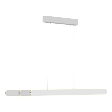 Schöner Wohnen 12577-16 - Suspension LED dimmable sur câble ADRIANA ROUND 2xLED/24W/230V 2700/3000/3500/4000/5000K 160 cm blanc