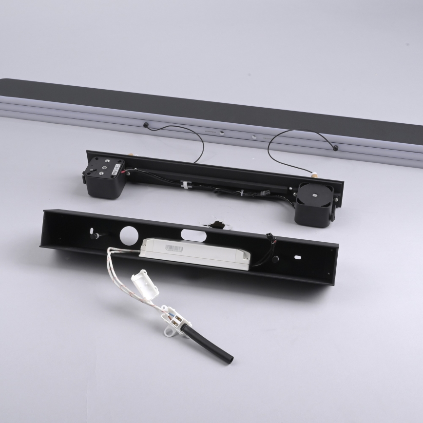 Schöner Wohnen 12577-18 - Suspension LED dimmable sur câble ADRIANA ROUND 2xLED/24W/230V 2700/3000/3500/4000/5000K 160 cm noir