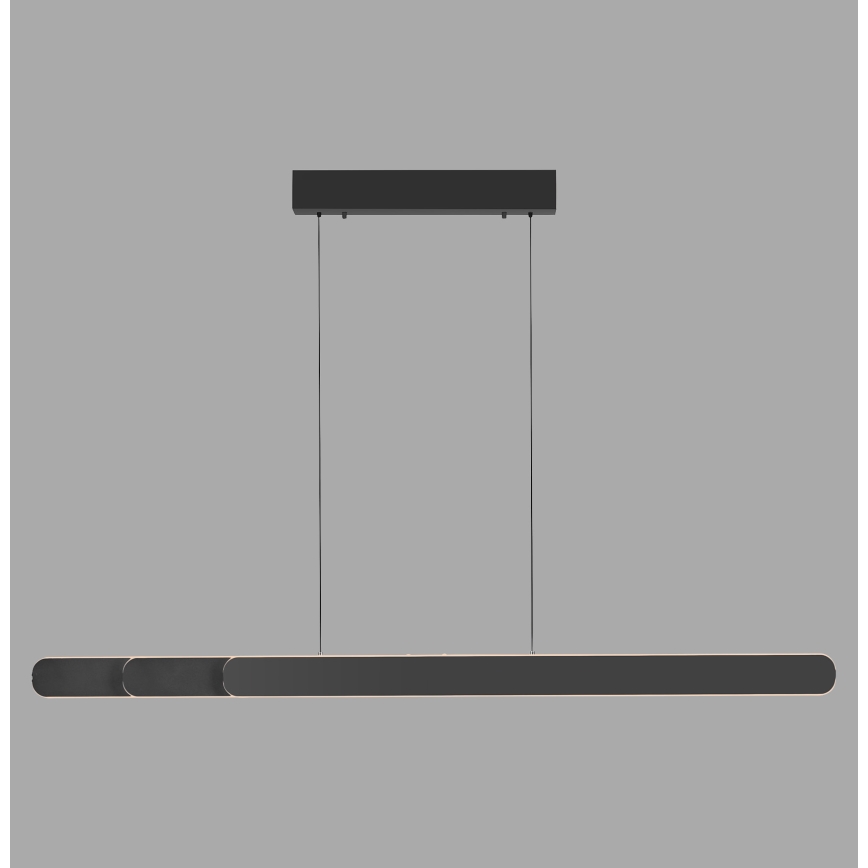 Schöner Wohnen 12577-18 - Suspension LED dimmable sur câble ADRIANA ROUND 2xLED/24W/230V 2700/3000/3500/4000/5000K noire