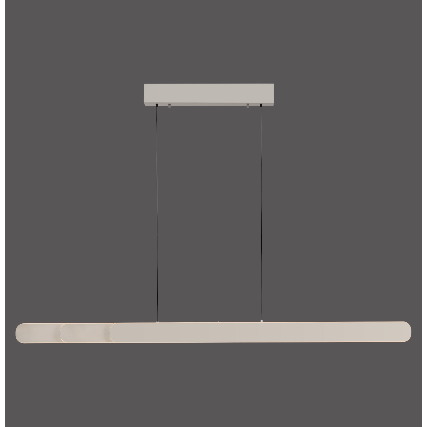 Schöner Wohnen 12577-39 - Suspension LED dimmable sur câble ADRIANA ROUND 2xLED/24W/230V 2700/3000/3500/4000/5000K gris