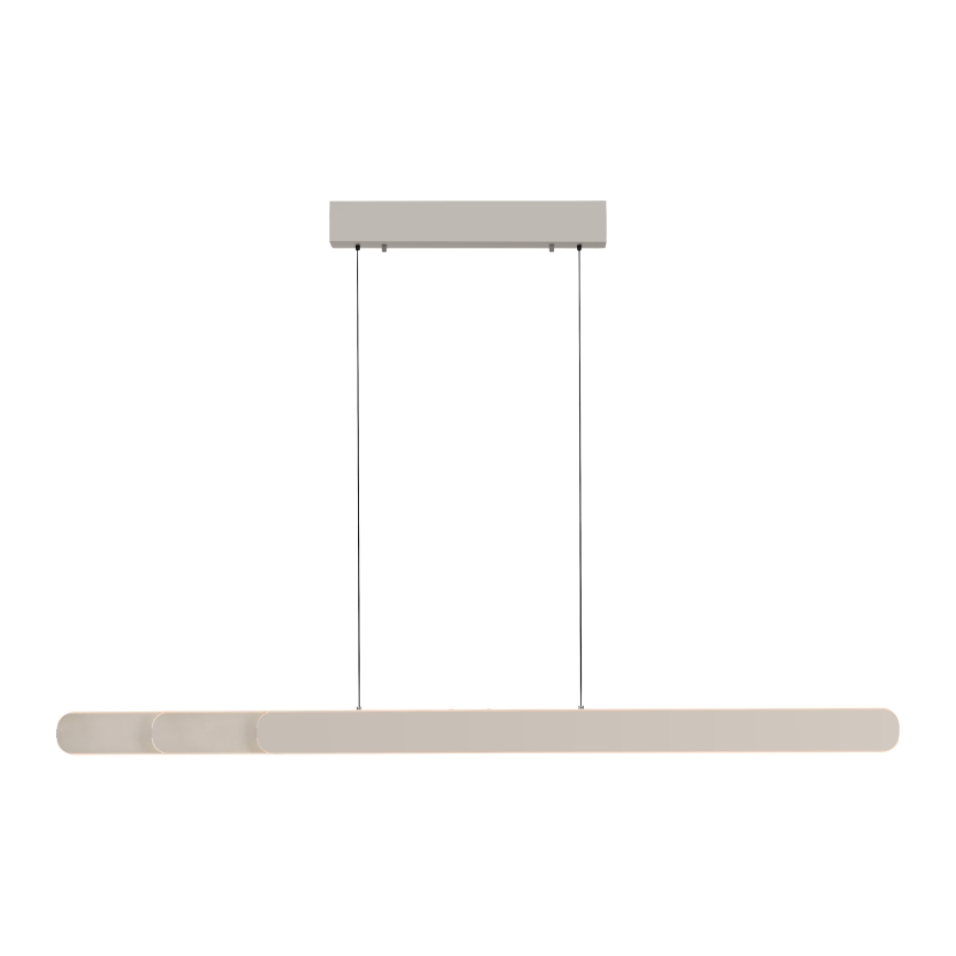 Schöner Wohnen 12577-39 - Suspension LED dimmable sur câble ADRIANA ROUND 2xLED/24W/230V 2700/3000/3500/4000/5000K gris