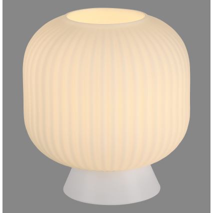 Schöner Wohnen 13573-16 - Lampe de table NAMI 1xE27/25W/230V blanche