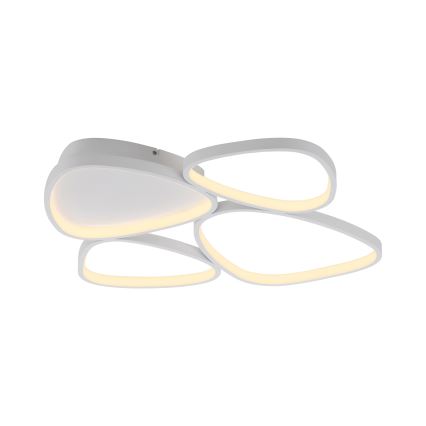 Schöner Wohnen 14038-16 - Plafonnier LED dimmable PEBBLES LED/35,5W/230V blanc