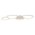 Schöner Wohnen 14039-16 - Plafonnier LED dimmable PEBBLES LED/35,5W/230V blanc