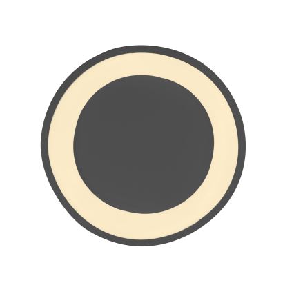 Schöner Wohnen 14233-18 - Plafonnier LED dimmable MONTA LED/21W/230V Ø 40 cm noir