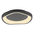 Schöner Wohnen 14233-18 - Plafonnier LED dimmable MONTA LED/21W/230V Ø 40 cm noir