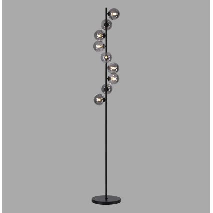 Schöner Wohnen 14506-18 - Lampadaire LED DUBAI 9xG9/3W/230V noir/fumé