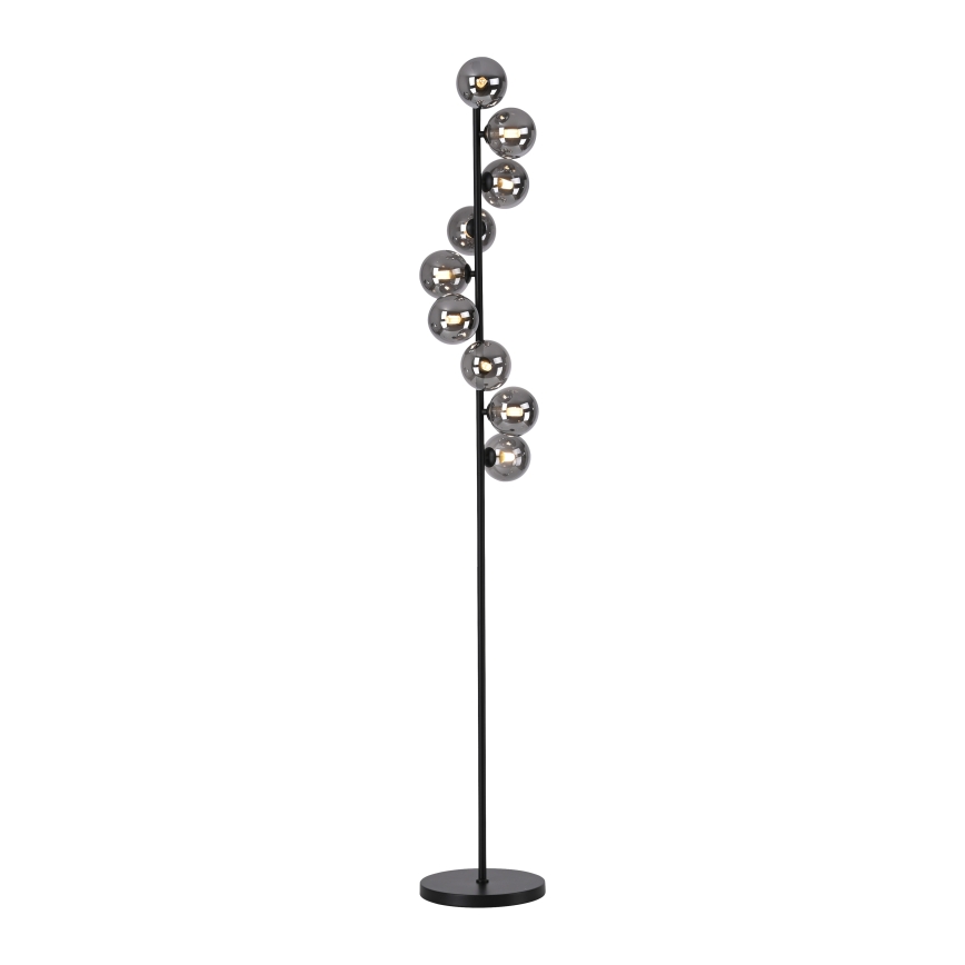 Schöner Wohnen 14506-18 - Lampadaire LED DUBAI 9xG9/3W/230V noir/fumé