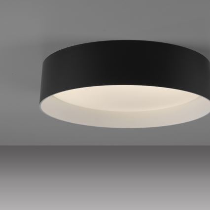 Schöner Wohnen 14593-18 - Plafonnier LED dimmable TAVOLI LED/10W/230V 2700-6500K Ø 28,5 cm noir + télécommande