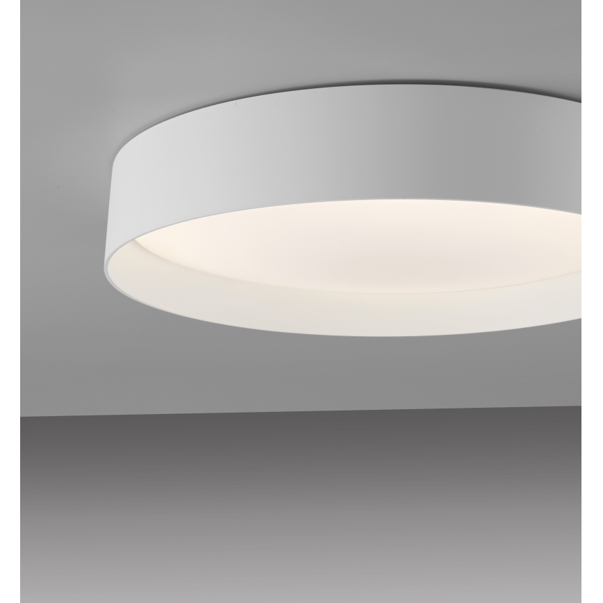 Schöner Wohnen 14594-16 - Plafonnier LED dimmable TAVOLI LED/20W/230V 2700–6500K Ø 39 cm blanc + télécommande