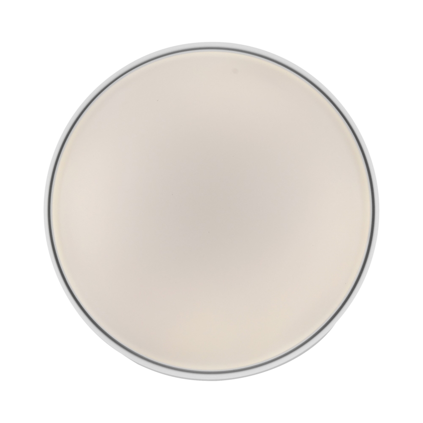 Schöner Wohnen 14594-16 - Plafonnier LED dimmable TAVOLI LED/20W/230V 2700–6500K Ø 39 cm blanc + télécommande