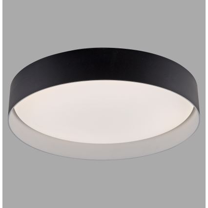 Schöner Wohnen 14594-18 - Plafonnier LED dimmable TAVOLI LED/20W/230V 2700-6500K Ø 39 cm noir + télécommande