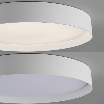 Schöner Wohnen 14595-16 - Plafonnier LED dimmable TAVOLI LED/34W/230V 2700-6500K Ø 49 cm blanc + télécommande