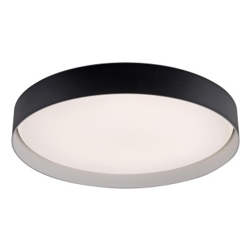 Schöner Wohnen 14595-18 - Plafonnier LED dimmable TAVOLI LED/34W/230V 2700-6500K Ø 49 cm noir + télécommande