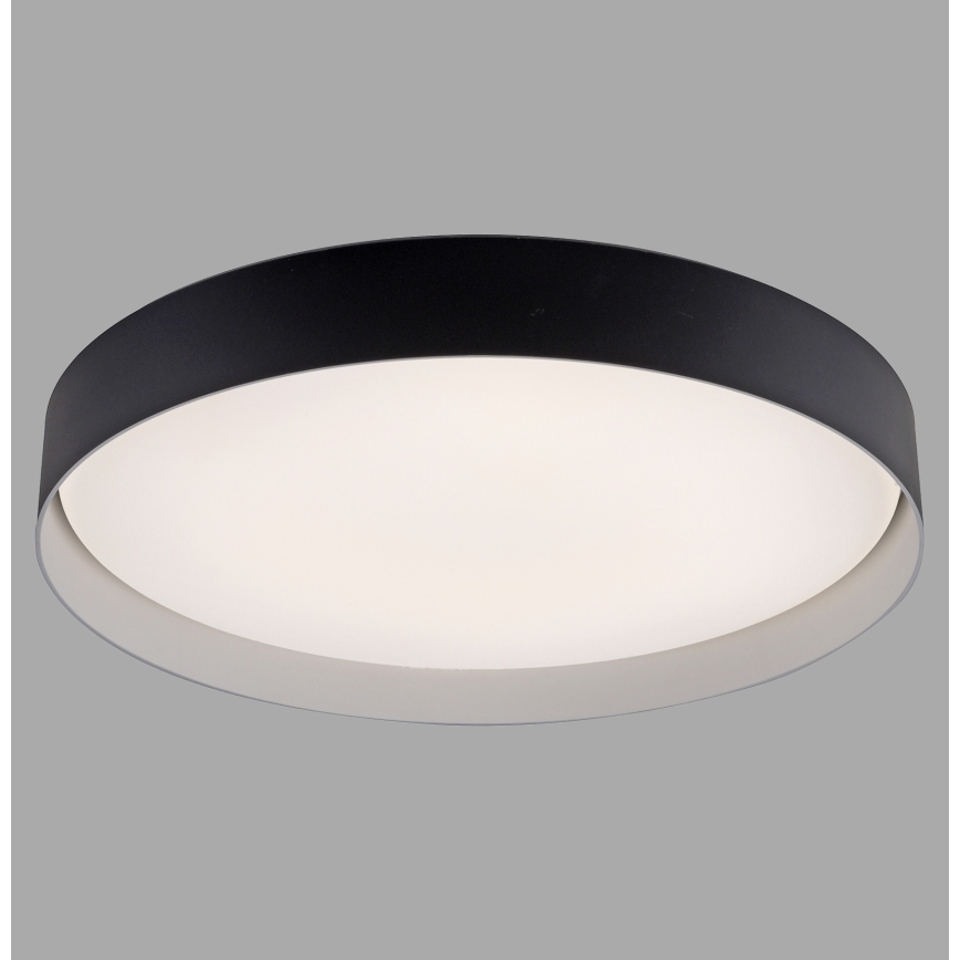 Schöner Wohnen 14595-18 - Plafonnier LED dimmable TAVOLI LED/34W/230V 2700-6500K Ø 49 cm noir + télécommande