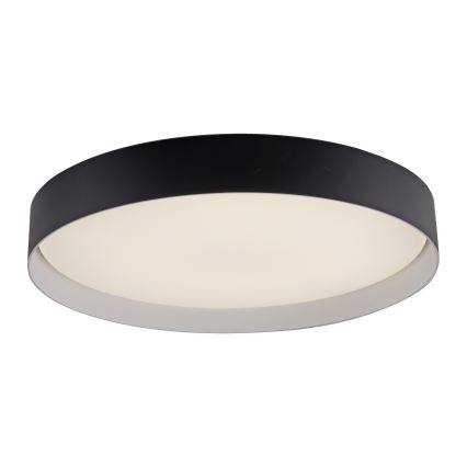 Schöner Wohnen 14595-18 - Plafonnier LED dimmable TAVOLI LED/34W/230V 2700-6500K Ø 49 cm noir + télécommande