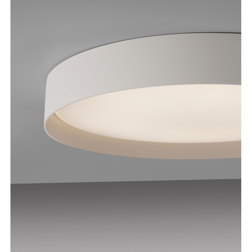 Schöner Wohnen 14595-39 - Plafonnier LED dimmable TAVOLI LED/34W/230V 2700-6500K Ø 49 cm gris + télécommande