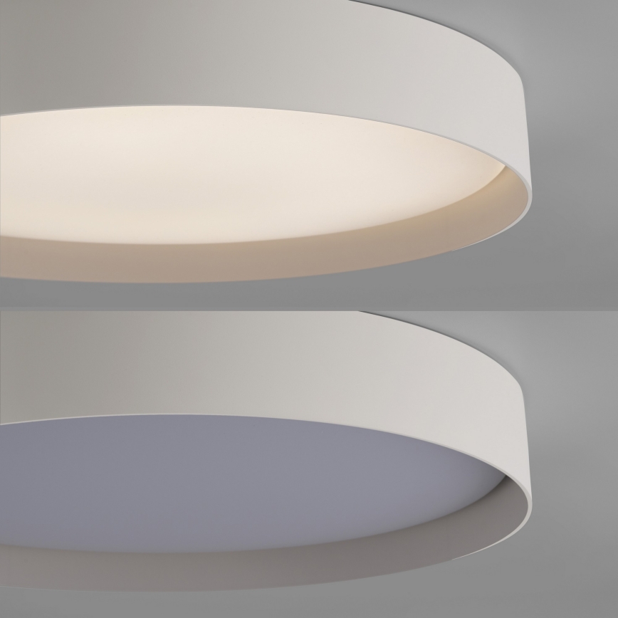 Schöner Wohnen 14595-39 - Plafonnier LED dimmable TAVOLI LED/34W/230V 2700-6500K Ø 49 cm gris + télécommande