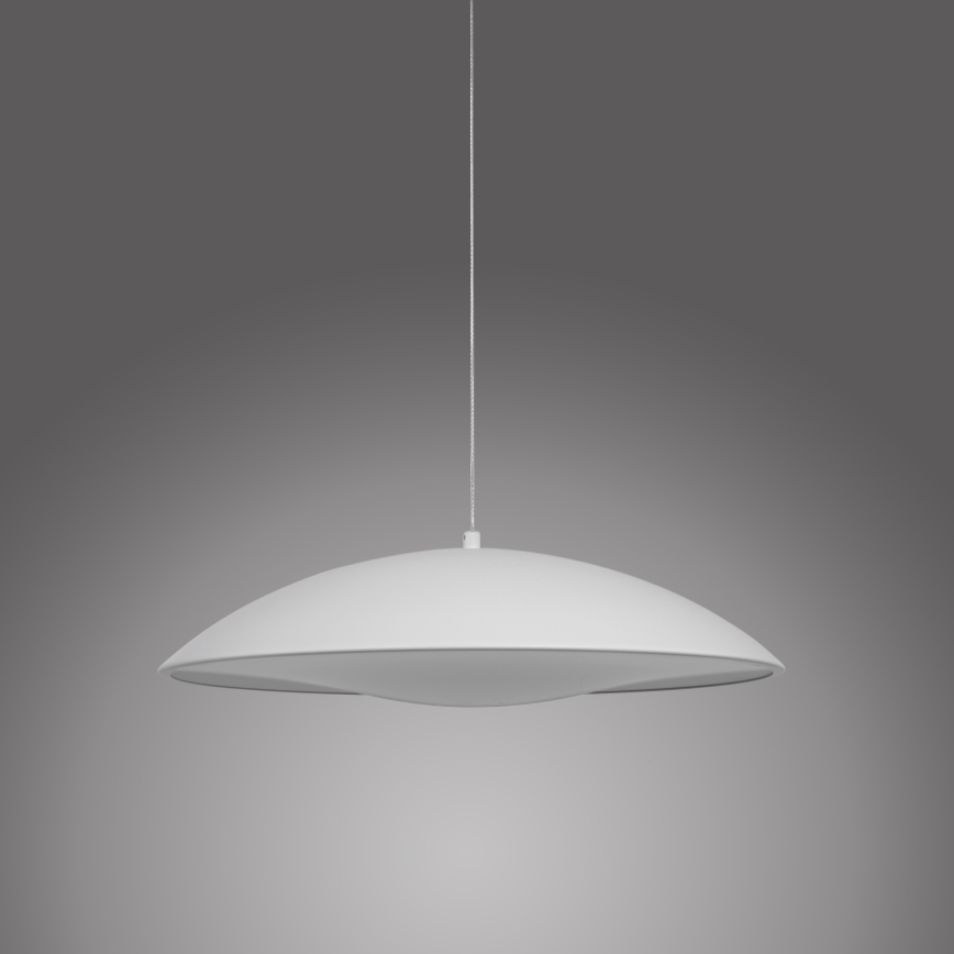 Schöner Wohnen 14606-16 - Lustre LED dimmable sur câble LENTE LED/17W/230V Ø 40 cm blanc