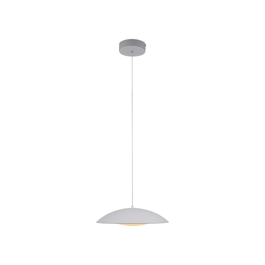 Schöner Wohnen 14606-16 - Lustre LED dimmable sur câble LENTE LED/17W/230V Ø 40 cm blanc