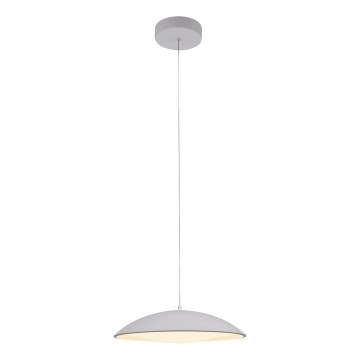 Schöner Wohnen 14606-16 - Lustre LED dimmable sur câble LENTE LED/17W/230V Ø 40 cm blanc