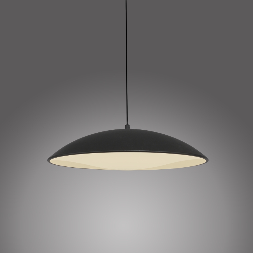 Schöner Wohnen 14606-18 - Suspension LED dimmable sur câble LENTE LED/17W/230V Ø 40 cm noire