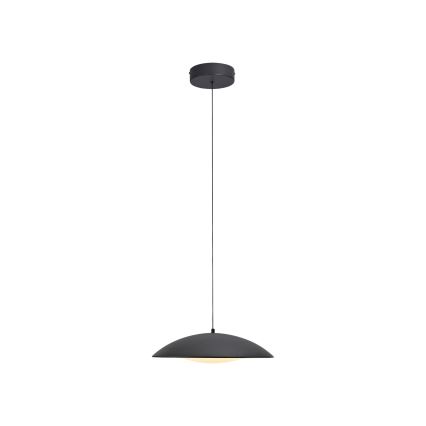 Schöner Wohnen 14606-18 - Suspension LED dimmable sur câble LENTE LED/17W/230V Ø 40 cm noire