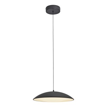 Schöner Wohnen 14606-18 - Suspension LED dimmable sur câble LENTE LED/17W/230V Ø 40 cm noire