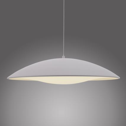 Schöner Wohnen 14607-16 - Suspension LENTE sur câble, LED dimmable, 23W/230V, Ø 50 cm, blanche