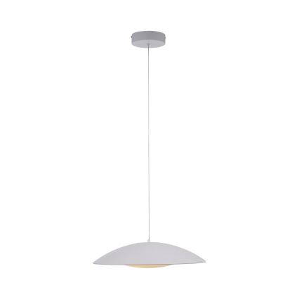 Schöner Wohnen 14607-16 - Suspension LENTE sur câble, LED dimmable, 23W/230V, Ø 50 cm, blanche