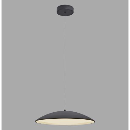 Schöner Wohnen 14607-18 - Suspension LED dimmable sur câble LENTE, 23 W, 230 V, Ø 50 cm, noir