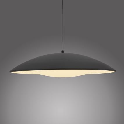 Schöner Wohnen 14607-18 - Suspension LED dimmable sur câble LENTE, 23 W, 230 V, Ø 50 cm, noir