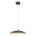 Schöner Wohnen 14607-18 - Suspension LED dimmable sur câble LENTE, 23 W, 230 V, Ø 50 cm, noir