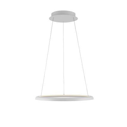 Schöner Wohnen 15570-16 - Suspension dimmable sur câble QUILLO LED/36W/230V Ø 60 cm blanche