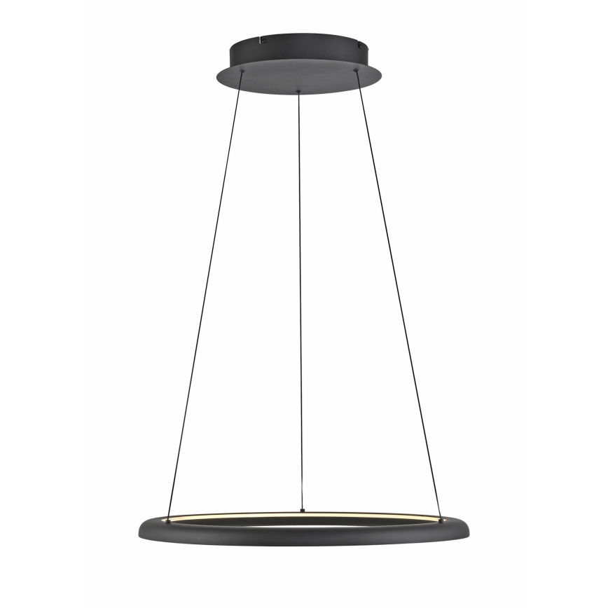 Schöner Wohnen 15570-18 - Suspension LED dimmable sur câble QUILLO LED/36W/230V Ø 60 cm noir
