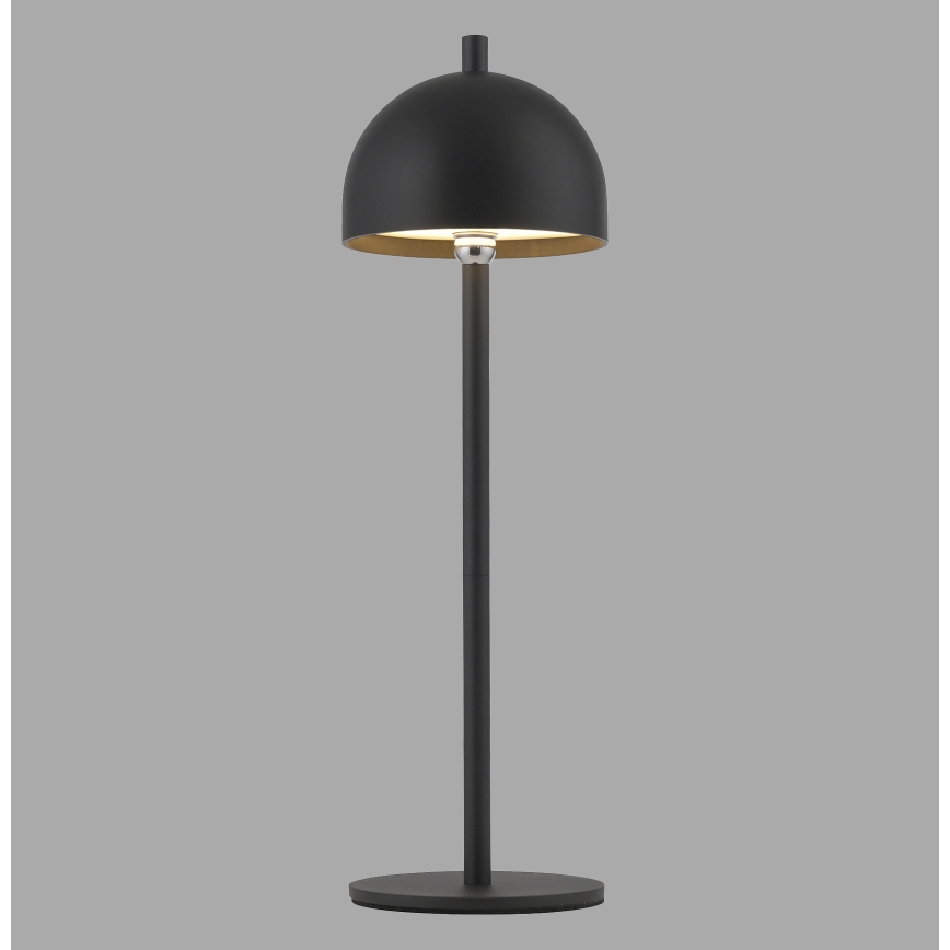 Schöner Wohnen 19244-18 - Lampe de table d'extérieur LED tactile dimmable rechargeable BELLIS LED/2,5W/5V 2600 mAh IP54 noire