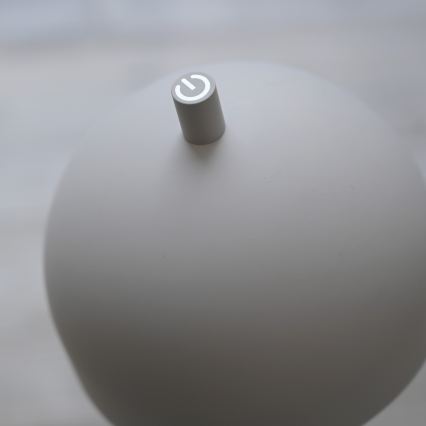 Schöner Wohnen 19244-39 - Lampe de table d'extérieur rechargeable tactile et dimmable BELLIS LED/2,5W/5V 2600 mAh IP54 grise