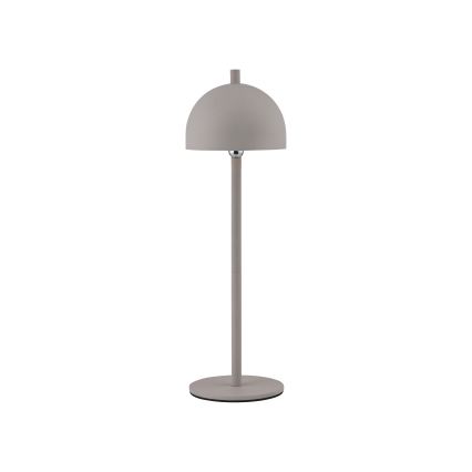 Schöner Wohnen 19244-39 - Lampe de table d'extérieur rechargeable tactile et dimmable BELLIS LED/2,5W/5V 2600 mAh IP54 grise