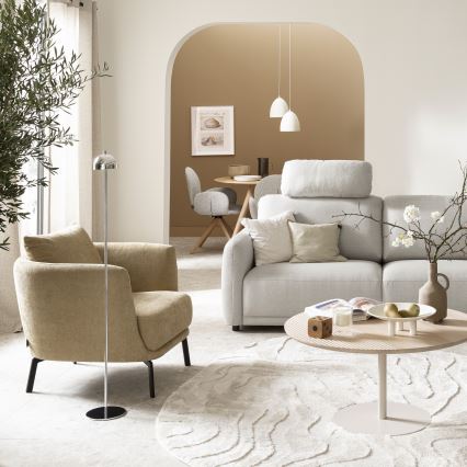 Schöner Wohnen 19245-17 - Lampadaire d'extérieur rechargeable à commande tactile et à intensité réglable BELLIS LED/2,5W/5V 2600 mAh IP54, finition chrome brillant