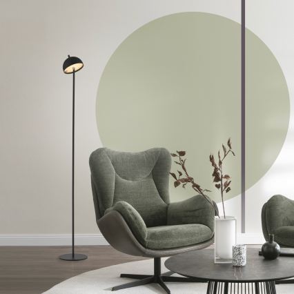 Schöner Wohnen 19245-18 - Lampadaire d'extérieur LED dimmable à commande tactile, rechargeable BELLIS LED/2,5W/5V 2600 mAh IP54 noir