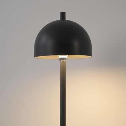 Schöner Wohnen 19245-18 - Lampadaire d'extérieur LED dimmable à commande tactile, rechargeable BELLIS LED/2,5W/5V 2600 mAh IP54 noir
