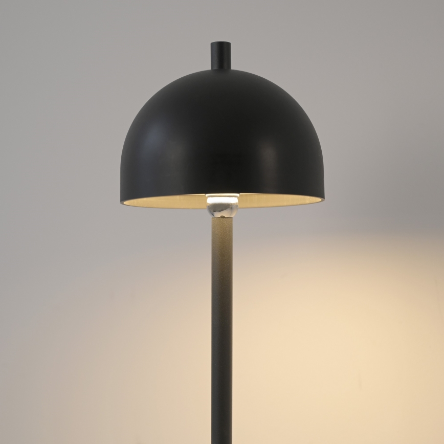 Schöner Wohnen 19245-18 - Lampadaire d'extérieur LED dimmable à commande tactile, rechargeable BELLIS LED/2,5W/5V 2600 mAh IP54 noir