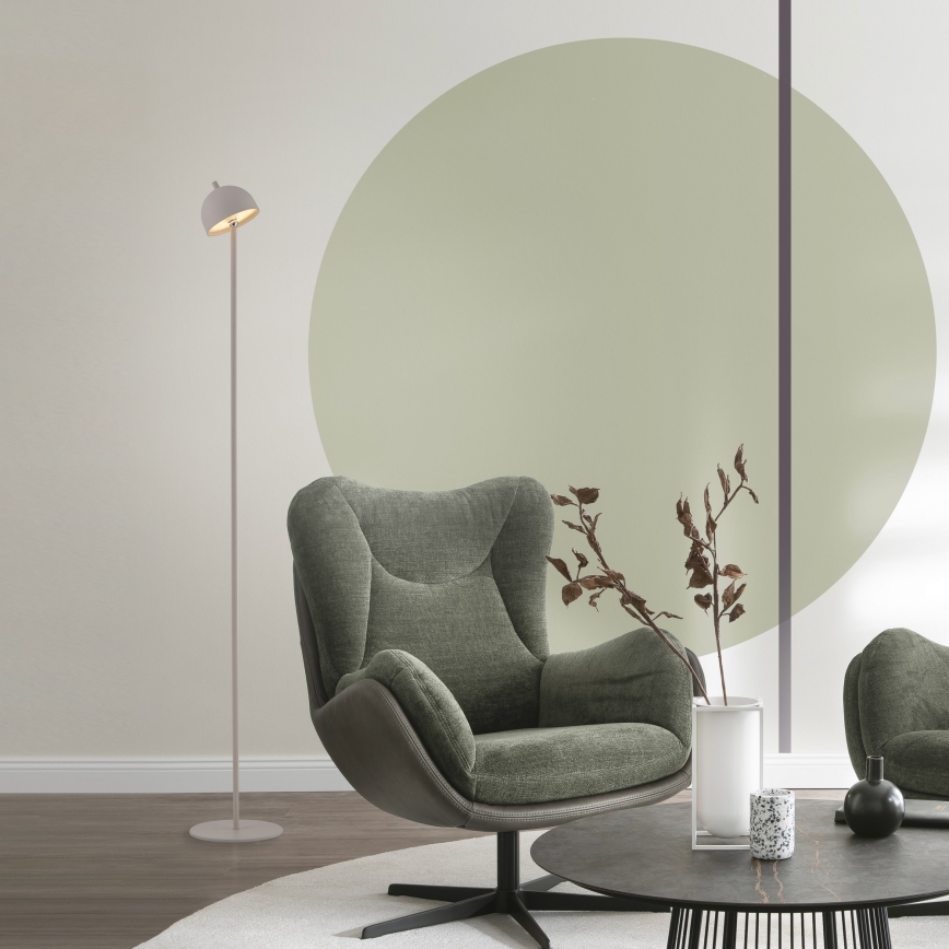 Schöner Wohnen 19245-39 - Lampadaire d'extérieur tactile, rechargeable et à intensité réglable BELLIS LED/2,5W/5V 2600 mAh IP54 gris