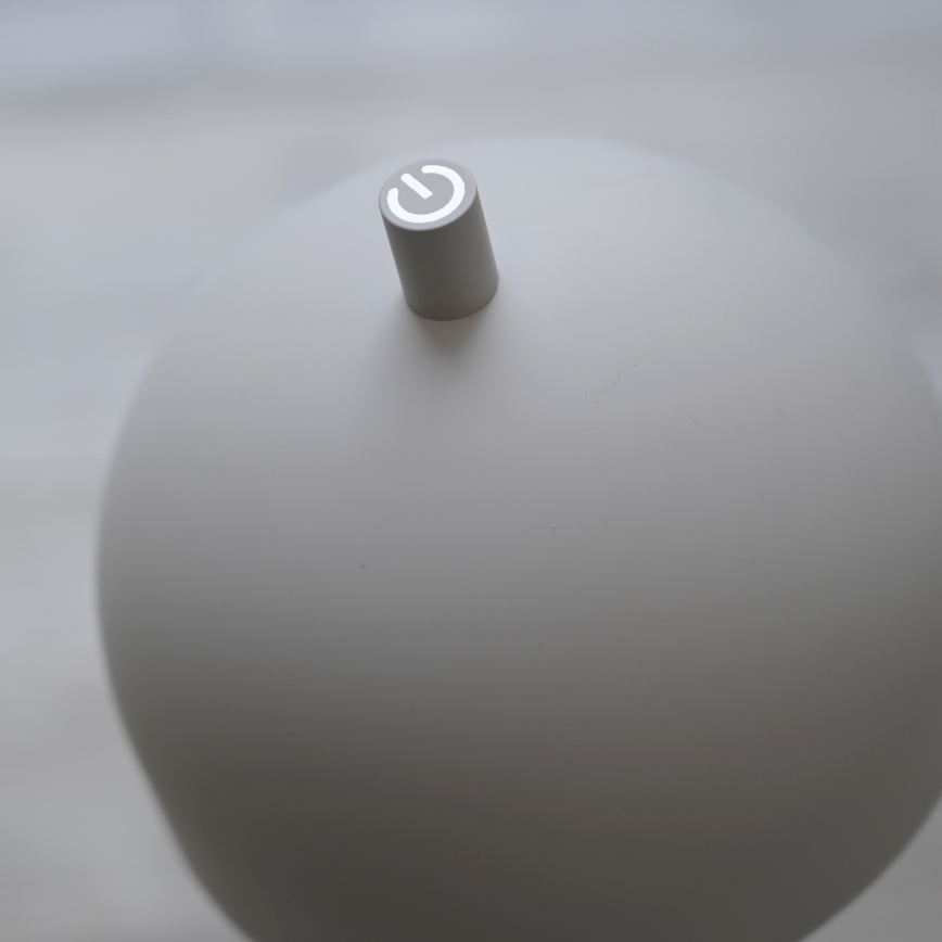 Schöner Wohnen 19245-39 - Lampadaire d'extérieur tactile, rechargeable et à intensité réglable BELLIS LED/2,5W/5V 2600 mAh IP54 gris