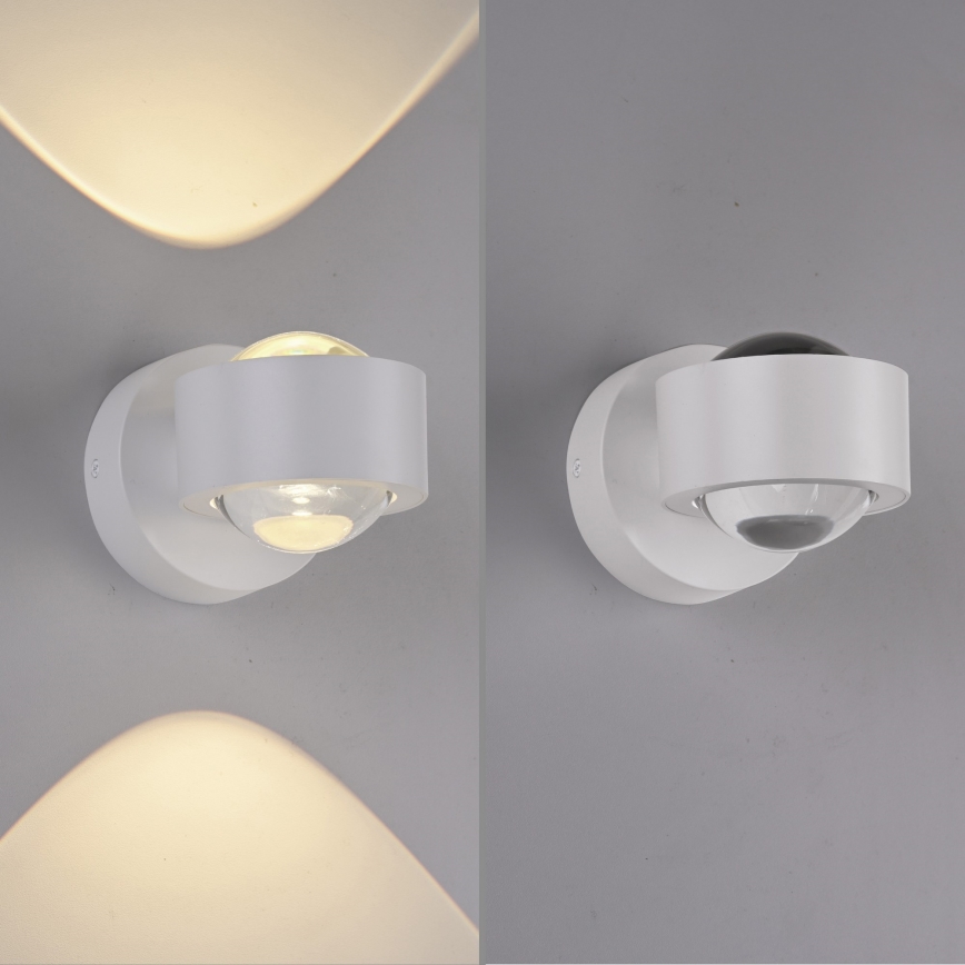 Schöner Wohnen 19331-16 - Applique murale LED CHIA 2xLED/2W/230V blanche