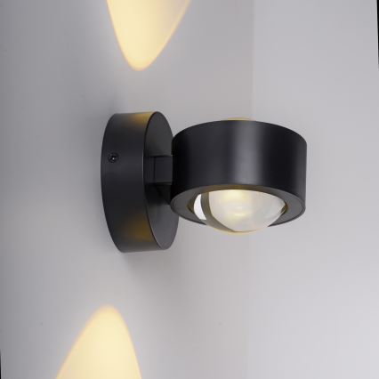 Schöner Wohnen 19331-18 - Applique murale LED CHIA 2xLED/2W/230V noire