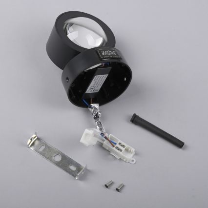 Schöner Wohnen 19331-18 - Applique murale LED CHIA 2xLED/2W/230V noire