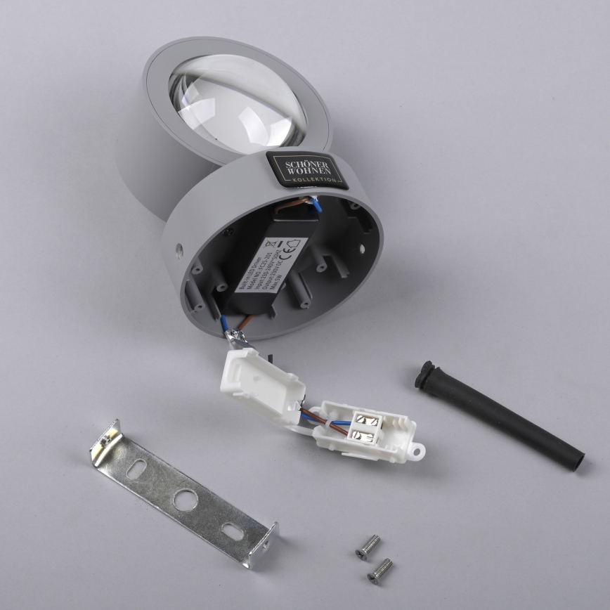 Schöner Wohnen 19331-21 - Applique murale LED CHIA 2xLED/2W/230V, anthracite