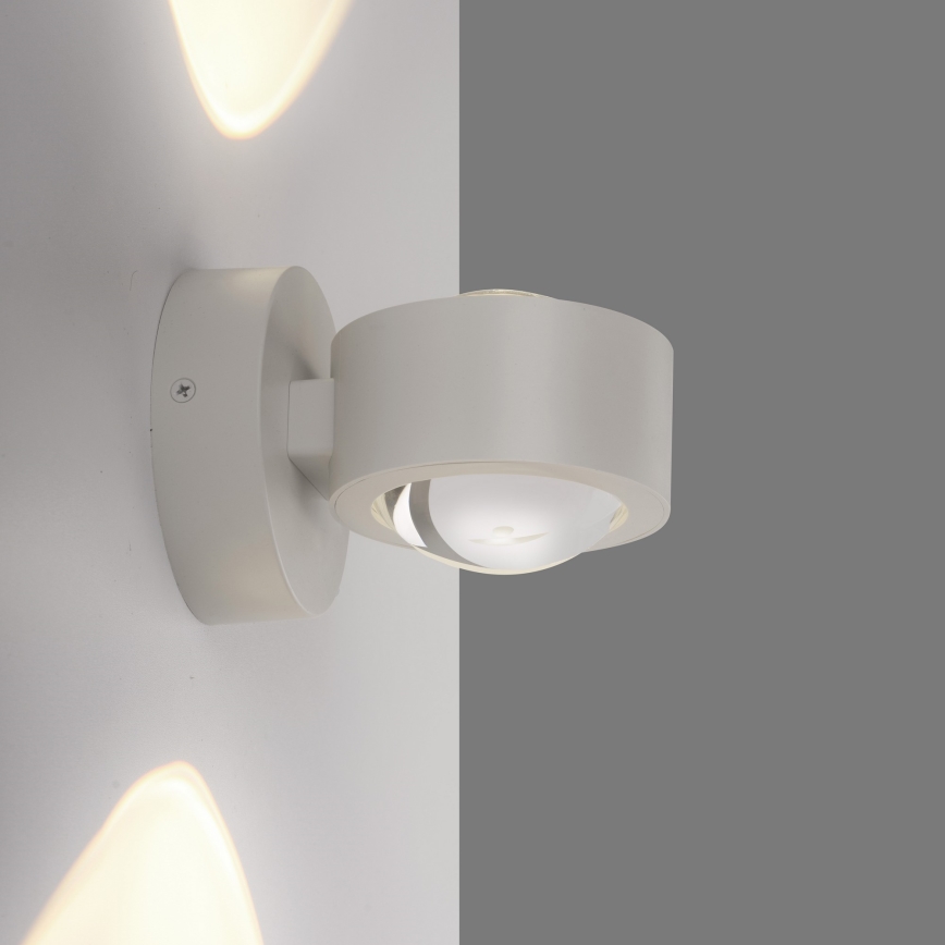 Schöner Wohnen 19331-39 - Applique murale LED CHIA 2xLED/2W/230V grise